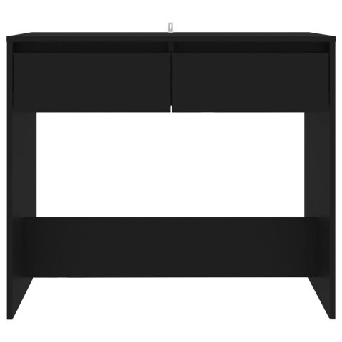 Stolik konsolowy, czarny, 89x41x76,5 cm Lumarko!