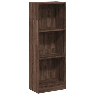 VidaXL Regał, brązowy dąb, 40x24x109 cm, materiał drewnopochodny