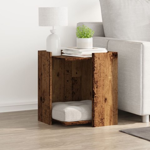 Szafka na kuwetę, stare drewno, 42x42x51 cm Lumarko!