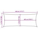  Żagiel przeciwsłoneczny, 160 g/m², antracytowy, 2x4,5 m, HDPE Lumarko!