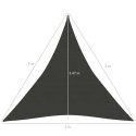  Żagiel przeciwsłoneczny, 160 g/m², antracytowy, 3x3x3 m, HDPE Lumarko!