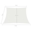  Żagiel przeciwsłoneczny, 160 g/m², biały, 4/5x3 m, HDPE Lumarko!