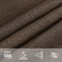  Żagiel przeciwsłoneczny, 160 g/m², brązowy, 2x4 m, HDPE Lumarko!