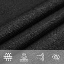  Żagiel przeciwsłoneczny, 160 g/m², czarny, 3/4x3 m, HDPE Lumarko!