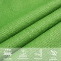  Żagiel przeciwsłoneczny, 160 g/m², jasnozielony, 4x4x4 m, HDPE Lumarko!