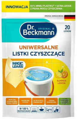 Dr.Beckmann Uniwersalne Listki Czyszczące Magic Leaves 20szt..