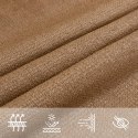 Żagiel przeciwsłoneczny, 160 g/m², taupe, 4,5x4,5 m, HDPE Lumarko!