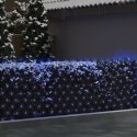 Siatka z lampek LED, niebieska, 3x2 m, 204 LED Lumarko!