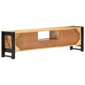 Szafka pod TV, 140x30x40 cm, surowe drewno mango Lumarko!