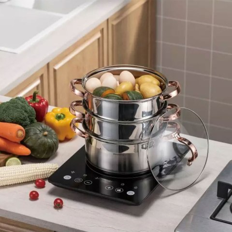 Garnek Na Parę Klausberg 4 Elem. 20cm Kb-7729 Rose Gold Lumarko!