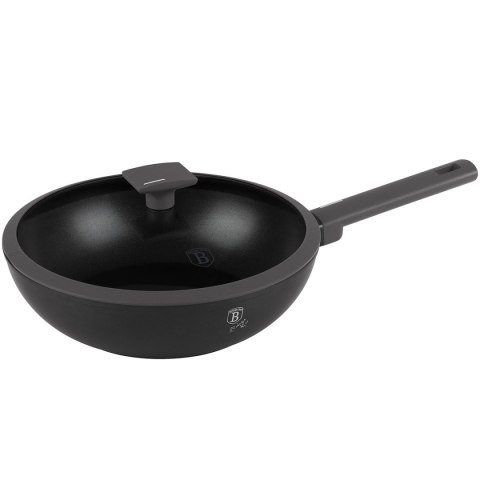 Wok Tytanowy Z Pokrywą 28cm Berlinger Haus Bh-8124 Antracit Lumarko!