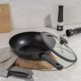 Wok Tytanowy Z Pokrywą 28cm Berlinger Haus Bh-8124 Antracit Lumarko!