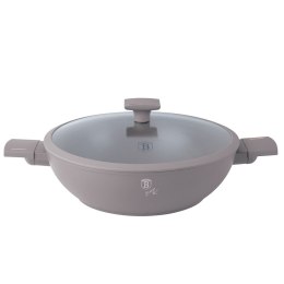 Wok Tytanowy Z Pokrywą 30cm Berlinger Haus Bh-8095 Taupe Lumarko!