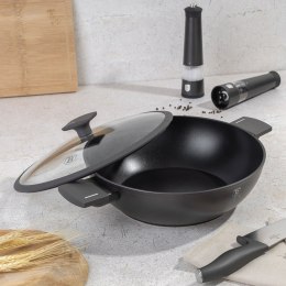 Wok Tytanowy Z Pokrywą 30cm Berlinger Haus Bh-8125 Antracit Lumarko!