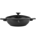 WOK TYTANOWY Z POKRYWĄ 30cm BERLINGER HAUS BH-8125 ANTRACIT