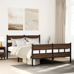 Łóżko z wezgłowiem i zanóżkiem, bez materaca, 140x200 cm Lumarko!