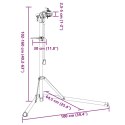 Stojak do naprawy rowerów, składany, regulowany, 102-160 cm Lumarko!