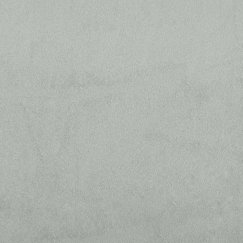 Szezlong, jasnoszary, tapicerowany aksamitem Lumarko!