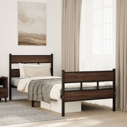 Łóżko z wezgłowiem i zanóżkiem, bez materaca, 107x203 cm Lumarko!