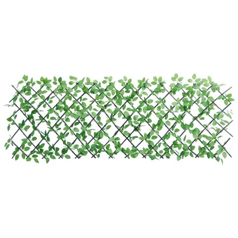  Kratka ze sztucznym bluszczem, rozsuwana, zielona, 180x65 cm Lumarko!