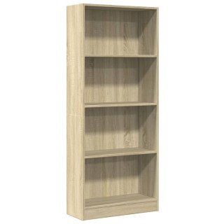 VidaXL Regał, dąb sonoma, 60x24x143 cm, materiał drewnopochodny