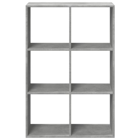 VidaXL Regał przegroda, szarość betonu, 69,5x29x103,5 cm
