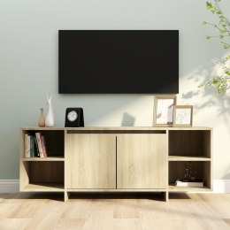 Szafka pod TV, dąb sonoma, 130x35x50 cm materiał drewnopochodny Lumarko!