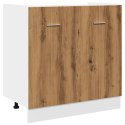 Szafka pod zlew, kolor dąb artisan, 80x46x81,5 cm Lumarko!