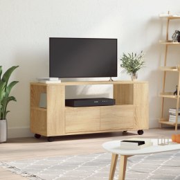 Szafka pod TV, dąb sonoma, 102x34,5x43, materiał drewnopochodny Lumarko!