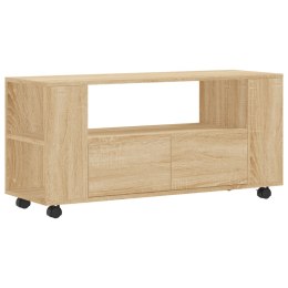 Szafka pod TV, dąb sonoma, 102x34,5x43, materiał drewnopochodny Lumarko!