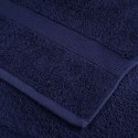 Ręczniki premium SOLUND, 4 szt., granatowe, 100x200 cm Lumarko!