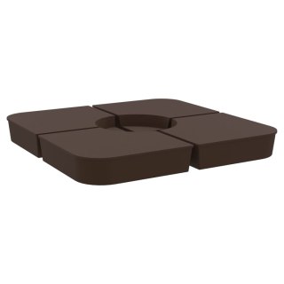 Podstawa do parasola, 4-częściowy, 100 kg, PP Lumarko!