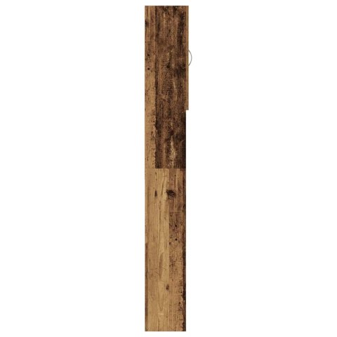 Szafka na pralkę, stare drewno, 64x25,5x190 cm