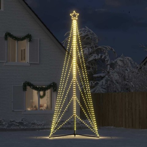 Lampki choinkowe, 861 ciepłych białych LED, 478 cm