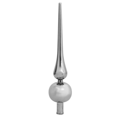 Sztuczna choinka na zawiasach, 300 lampek LED i bombki, 270 cm