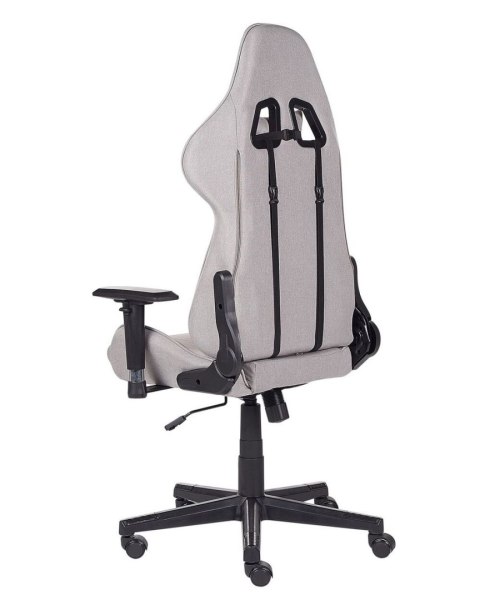 Fotel gamingowy Jasnoszary WARRIOR