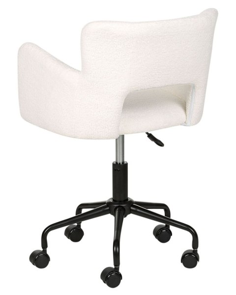 Krzesło biurowe Boucle Złamana biel SANILAC