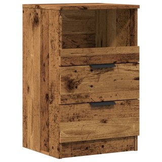 VidaXL Szafki nocne, 2 szt., stare drewno, 40x36x65 cm