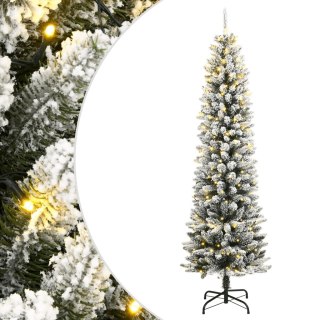 Sztuczna choinka, ośnieżona, 300 lampek LED, 210 cm Lumarko!