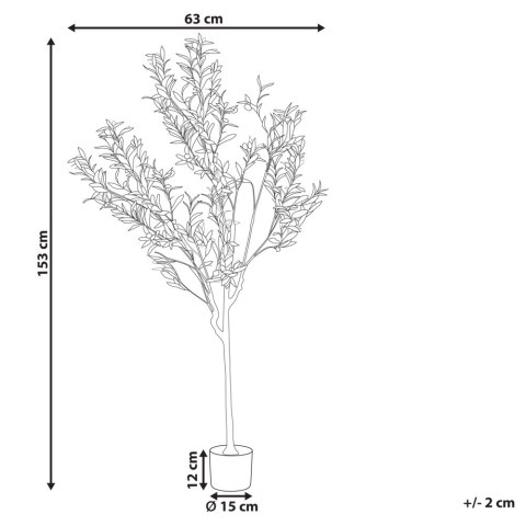 Sztuczna roślina OLIVE TREE 153 cm