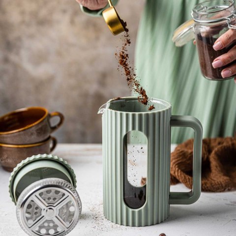 Zaparzacz Tłokowy Do Kawy/herbaty 1000ml Klausberg Kb-7755 Zielony Lumarko!