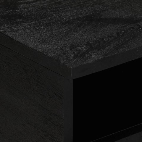 Stolik kawowy, czarny, 80x54x40 cm, materiał drewnopochodny Lumarko!