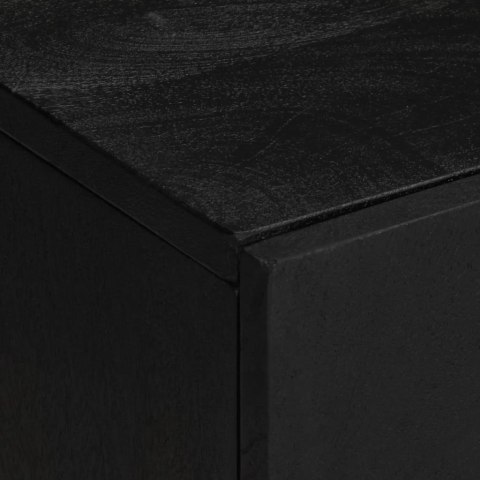 2-cz zestaw mebli łazienkowych, czarny, materiał drewnopochodny Lumarko!