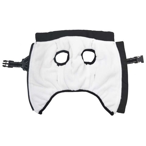 Płaszcz dla psa z szelkami, wodoodporny, czarny, L Lumarko!