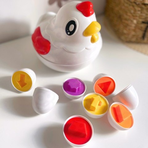 WOOPIE Edukacyjna Kurka Montessori Sorter Nauka Kształtów Lumarko!