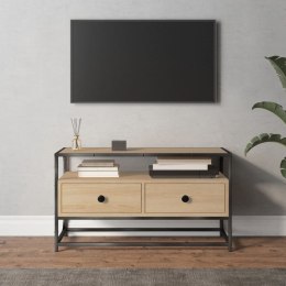 Szafka pod TV, dąb sonoma, 80x35x45 cm, materiał drewnopochodny  Lumarko!