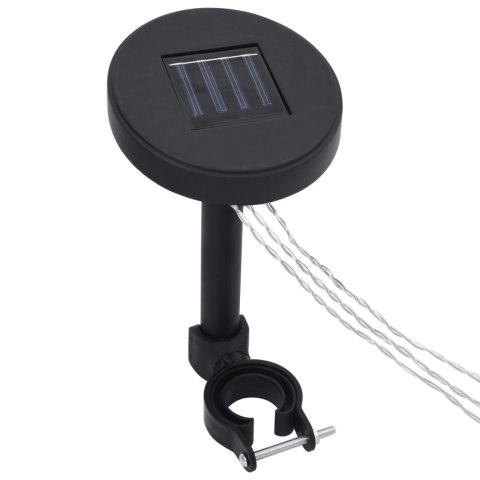 Altana z moskitierą i sznurem lampek LED, 3x3x2,73 m, antracyt  Lumarko!