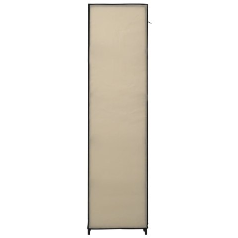 Składana szafa, kremowa, 110 x 45 x 175 cm, tkanina  Lumarko!