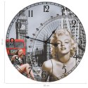 Zegar ścienny w stylu vintage Marilyn Monroe, 60 cm  Lumarko!