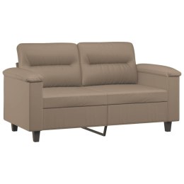 2-osobowa sofa, kolor cappuccino, 120 cm, sztuczna skóra  Lumarko!